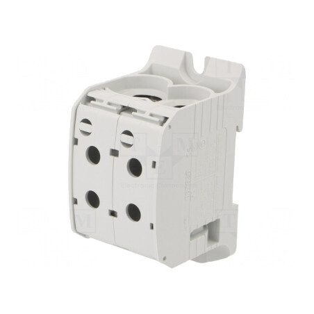 Conector Îmbinare Șine 95mm2 4 Borne Gri STB TS35 1kV | Electronic-mag.ro | Componente Electronice