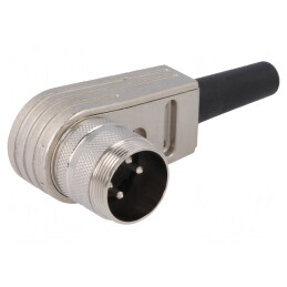 Conector M16 Mufă Tată Lipire pe Cablu 5-PIN 5A 300V IP40 | Electronic-mag.ro | Componente Electronice