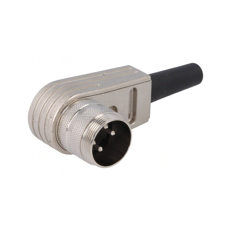 Conector M16 Mufă Tată Lipire pe Cablu 5-PIN 5A 300V IP40 | Electronic-mag.ro | Componente Electronice