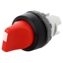 Comutator Rotativ 22mm Roșu 3 Poziții | Electronic-mag.ro | Componente Electronice