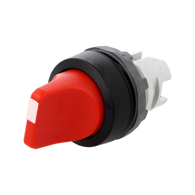 Comutator Rotativ 22mm Roșu 3 Poziții | Electronic-mag.ro | Componente Electronice