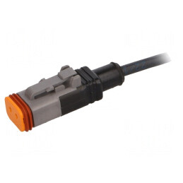 Cablu de Conectare 1.5m 48VAC 8A Mufă Dreaptă | Electronic-mag.ro | Componente Electronice