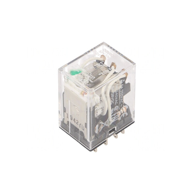 Releu Electromagnetic 3PDT 24VDC 5A MY3N | Electronic-mag.ro | Componente Electronice