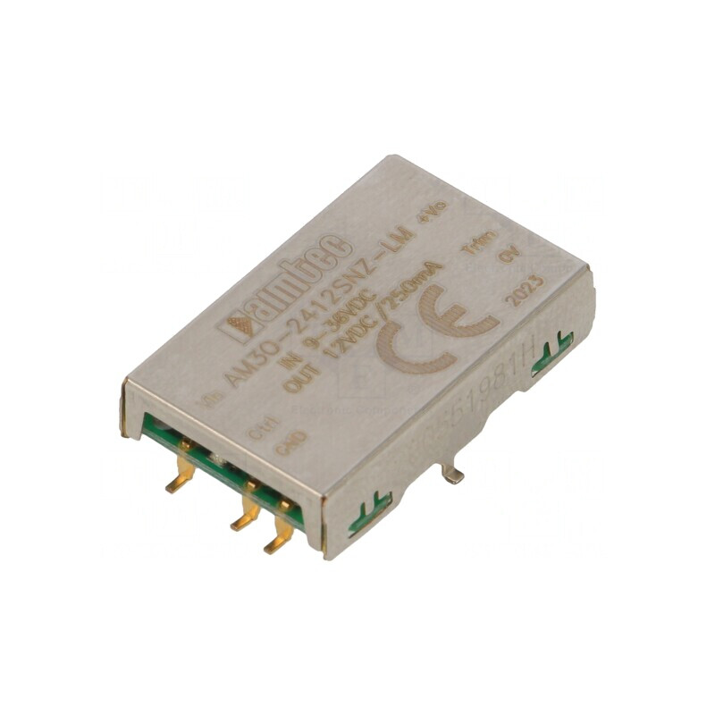 Convertor DC/DC 3W 9-36V la 12V 250mA SMD | Electronic-mag.ro | Componente Electronice