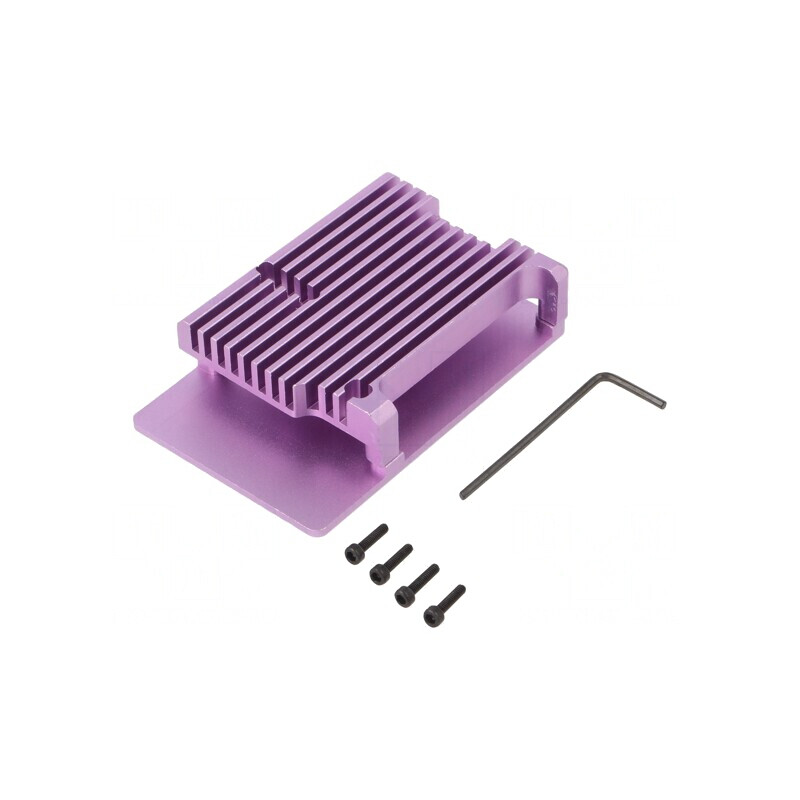 Carcasă Aluminiu Violet Raspberry Pi 4 B | Electronic-mag.ro | Componente Electronice Carcasă Aluminiu Violet Raspberry Pi 4 B | Electronic-mag.ro | Componente Electronice
