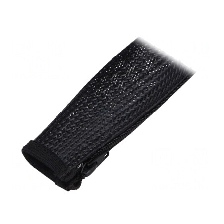 Tresă poliester neagră 2m 35mm 50-150°C | Electronic-mag.ro | Componente Electronice
