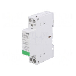 Contactor 2-polar 25A 230VAC NC x2