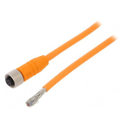 Cablu de Conectare M12 5 pini 2m 60VAC 4A | Electronic-mag.ro | Componente Electronice