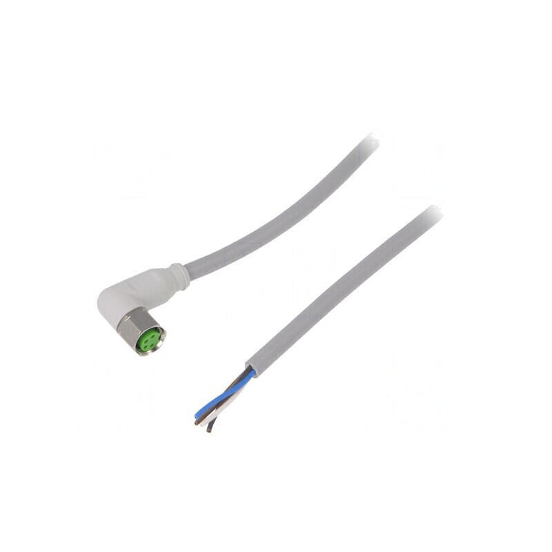 Cablu de conectare M8 4 PIN-uri 3m 30VAC | Electronic-mag.ro | Componente Electronice