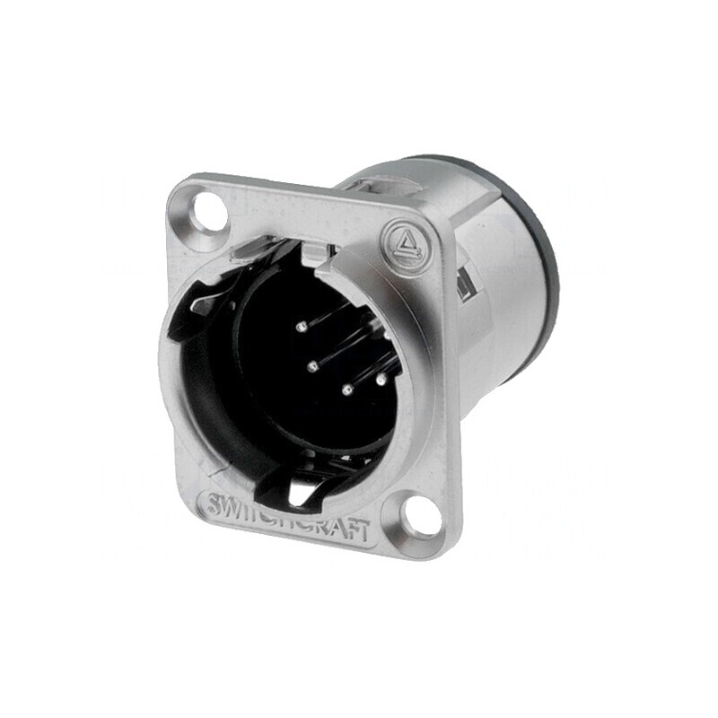 Soclu XLR Tată 5 Pin Lipire 3.5mm | Electronic-mag.ro | Componente Electronice