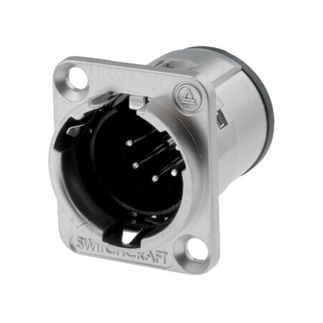 Soclu XLR Tată 5 Pin Lipire 3.5mm | Electronic-mag.ro | Componente Electronice