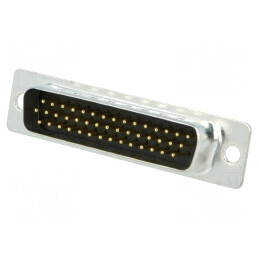 Mufă D-Sub 44 Pin Neagră pentru Cablu | Electronic-mag.ro | Componente Electronice