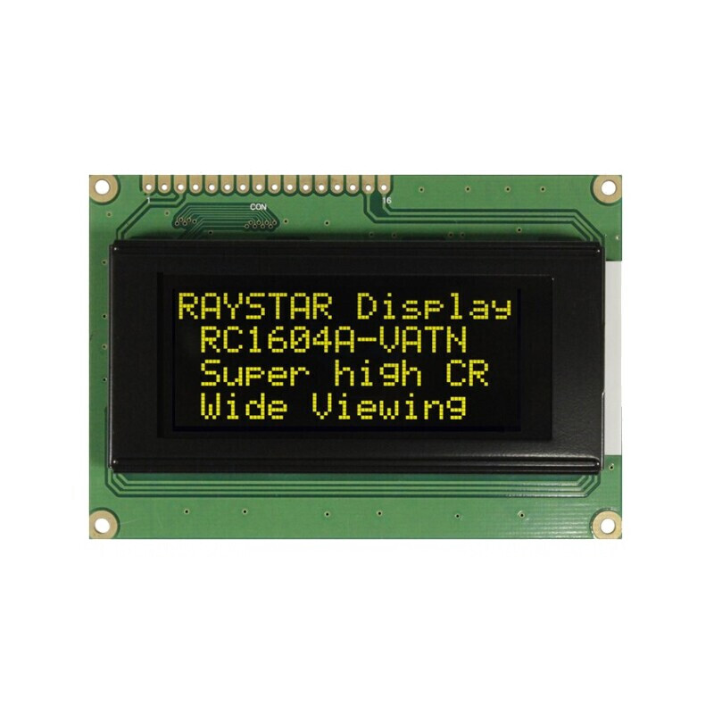 Afișaj LCD Alfanumeric 16x4 VA Negative 87x60x13.6mm LED | Electronic-mag.ro | Componente Electronice
