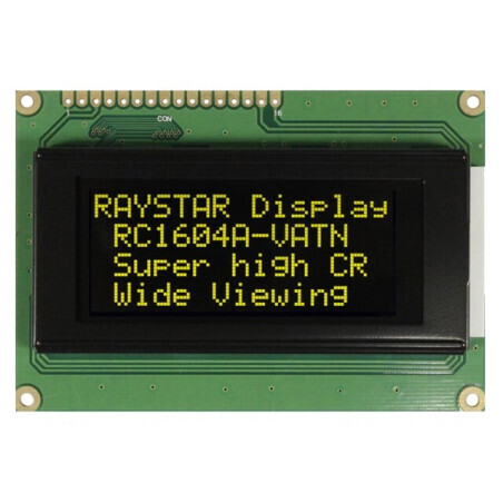 Afișaj LCD Alfanumeric 16x4 VA Negative 87x60x13.6mm LED | Electronic-mag.ro | Componente Electronice