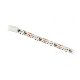 Bandă LED RGBW Programabilă 5V 60 LED/m PCB Alb 5mm | Electronic-mag.ro | Componente Electronice