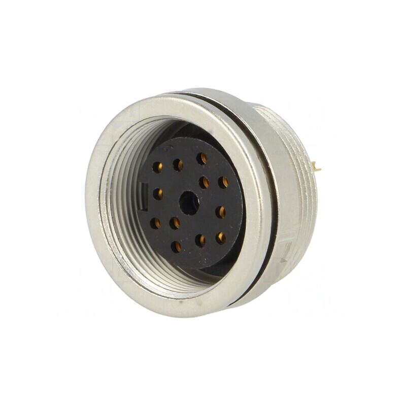 Conector M16 Soclu Mamă 12P IP68 60V 3A | Electronic-mag.ro | Componente Electronice Conector M16 Soclu Mamă 12P IP68 60V 3A | Electronic-mag.ro | Componente Electronice