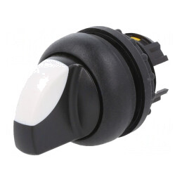 Comutator Rotativ 22mm Alb-Negru | Electronic-mag.ro | Componente Electronice