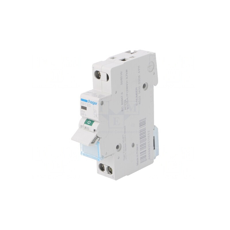 Întrerupător Automat 25A 230V pentru Șină DIN | Electronic-mag.ro | Componente Electronice Întrerupător Automat 25A 230V pentru Șină DIN | Electronic-mag.ro | Componente Electronice