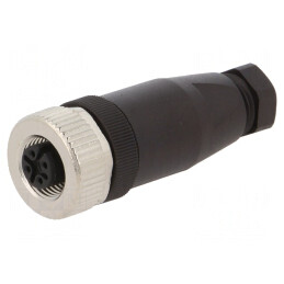 Mufă M12 5-PIN Mamă IP67 DeviceNet CANopen | Electronic-mag.ro | Componente Electronice