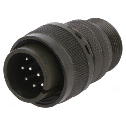 Conector Circular Aluminiu 18 MS/DS Oliv | Electronic-mag.ro | Componente Electronice