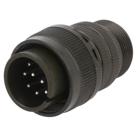 Conector Circular Aluminiu 18 MS/DS Oliv | Electronic-mag.ro | Componente Electronice