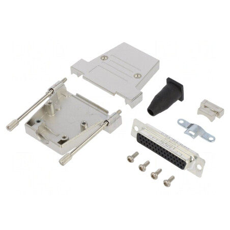 Conector D-Sub 44-PIN Mamă Drept Lipire 11,5mm | Electronic-mag.ro | Componente Electronice
