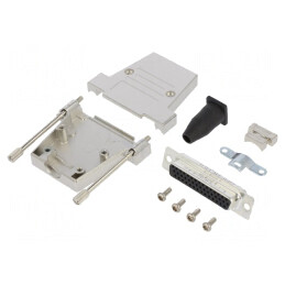 Conector D-Sub 44-PIN Mamă Drept Lipire 11,5mm | Electronic-mag.ro | Componente Electronice