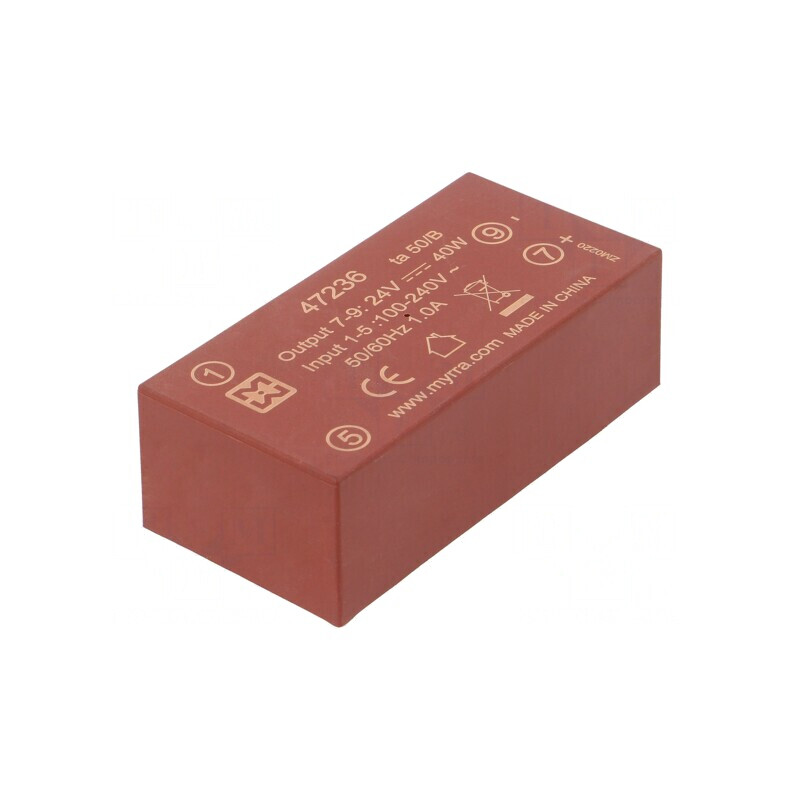 Convertor AC/DC 40W 24VDC | Electronic-mag.ro | Componente Electronice