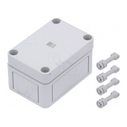 Carcasă Universală Policarbonat IP66 65x94x57 mm | Electronic-mag.ro | Componente Electronice