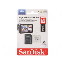 Card de memorie | microSDXC | R: 100MB/s | W: 40MB/s | UHS I U3 V30 | SDSQQNR-064G-GN6IA