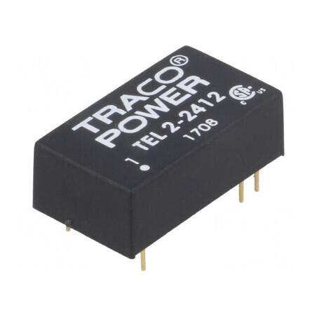 Convertor DC/DC 2W 18-36V la 12V 165mA DIP16 | Electronic-mag.ro | Componente Electronice