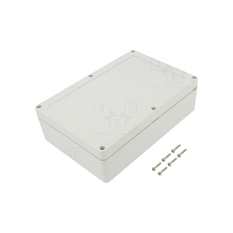 Carcasă universală 140mm x 210mm x 60mm cu bucșă din alamă | Electronic-mag.ro | Componente Electronice