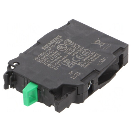 Element de contact 22mm -25÷70°C cu cleme șurub și pini NO | Electronic-mag.ro | Componente Electronice