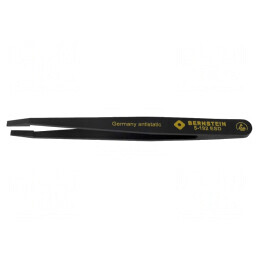 Pensetă ESD Vârf Plat 120mm | Electronic-mag.ro | Componente Electronice