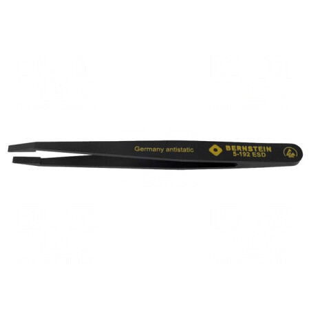 Pensetă ESD Vârf Plat 120mm | Electronic-mag.ro | Componente Electronice
