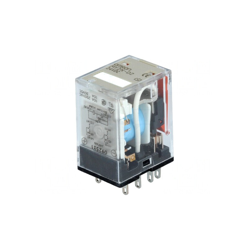 Releu Electromagnetic DPDT 24VDC 10A | Electronic-mag.ro | Componente Electronice Releu Electromagnetic DPDT 24VDC 10A | Electronic-mag.ro | Componente Electronice