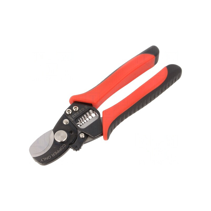 Clește pentru tăiere și dezizolare 170mm 0.5-6mm2 | Electronic-mag.ro | Componente Electronice