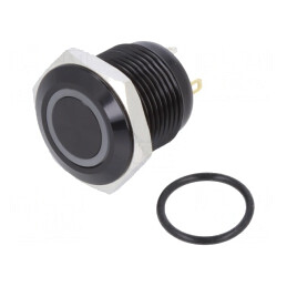 Comutator anti-vandalism albă SPST-NO 2A/48VDC IP65 | Electronic-mag.ro | Componente Electronice