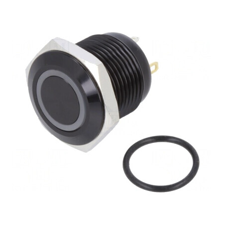 Comutator anti-vandalism albă SPST-NO 2A/48VDC IP65 | Electronic-mag.ro | Componente Electronice