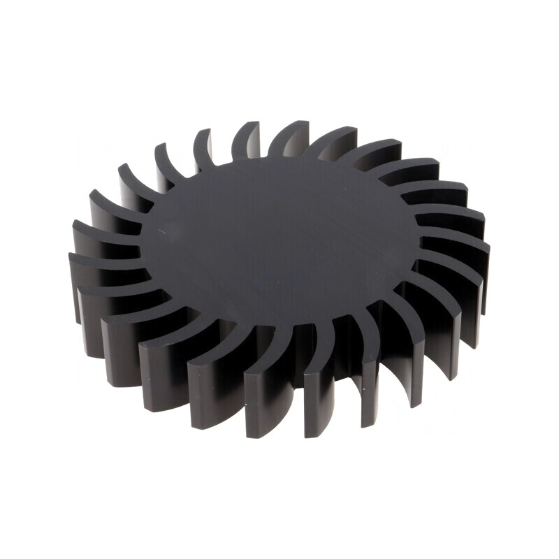 Radiator LED Negru 105mm x 20mm | Electronic-mag.ro | Componente Electronice