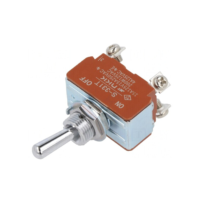 Comutator basculant DPST ON-OFF 15A 250VAC 30VDC | Electronic-mag.ro | Componente Electronice