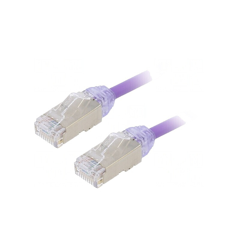 Patch Cord F/UTP Cat6a 2m Violet | Electronic-mag.ro | Componente Electronice Patch Cord F/UTP Cat6a 2m Violet | Electronic-mag.ro | Componente Electronice