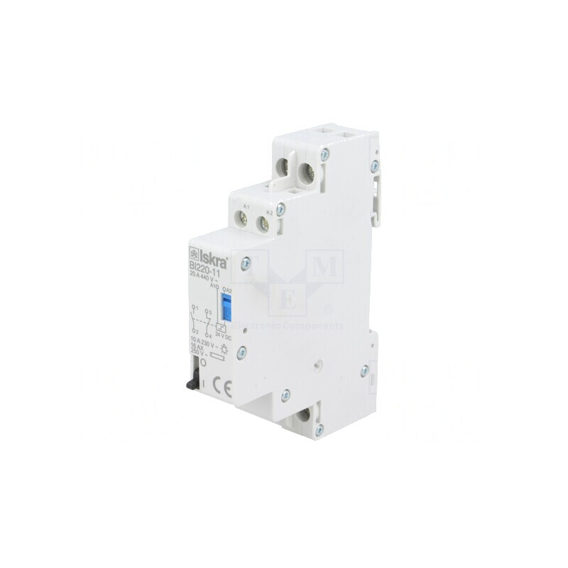 Releu Bistabil de Impulsuri 20A NC/NO pentru Instalații | Electronic-mag.ro | Componente Electronice