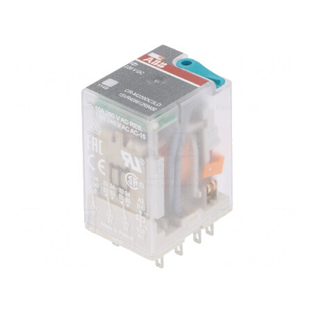 Releu electromagnetic 3PDT 220VDC 10A | Electronic-mag.ro | Componente Electronice