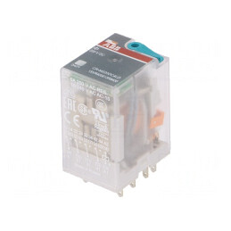 Releu Electromagnetic 4PDT 220VDC 6A | Electronic-mag.ro | Componente Electronice