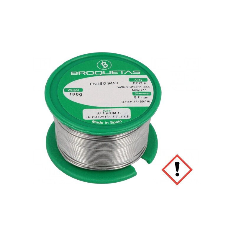 Sârmă de lipit fără plumb 0,7mm 100g | Electronic-mag.ro | Componente Electronice Sârmă de lipit fără plumb 0,7mm 100g | Electronic-mag.ro | Componente Electronice