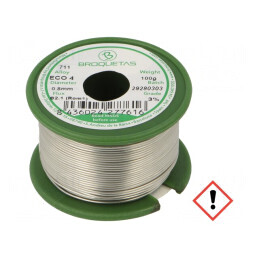 Sârmă de lipit fără plumb 0,8mm 100g | Electronic-mag.ro | Componente Electronice