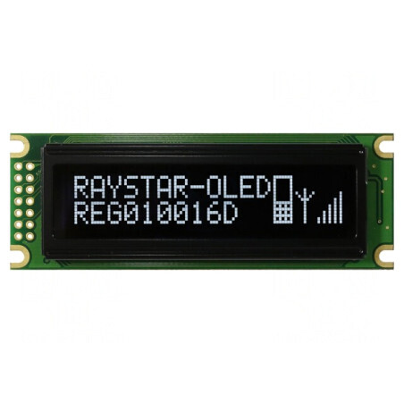 Afișaj OLED Grafic 100x16 Alb 85x30x10mm | Electronic-mag.ro | Componente Electronice