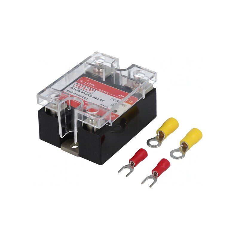 Releu Semiconductor 40A 1-Fazat SSR-4028RD3 | Electronic-mag.ro | Componente Electronice