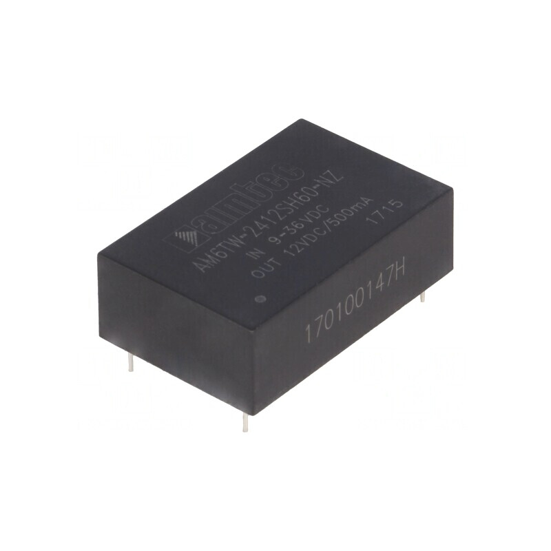Convertor DC/DC 6W 9-36V la 12V 500mA DIP24 | Electronic-mag.ro | Componente Electronice Convertor DC/DC 6W 9-36V la 12V 500mA DIP24 | Electronic-mag.ro | Componente Electronice